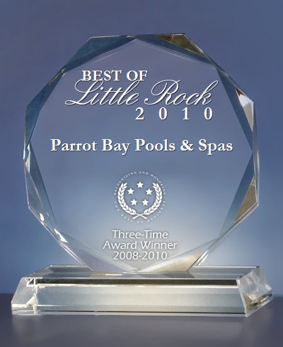 2010 Best of Little Rock Award in the Swimming Pools