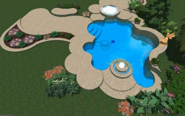 concrete pools little rock
