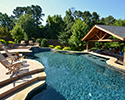Freeform Swimming Pool with Cook Center | Little Rock