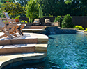 Freeform Swimming Pool with Cook Center | Little Rock