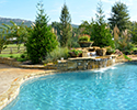 Freeform Pool With Waterfall | Central Arkansas
