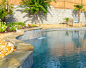 Freeform Swimming Pool With Waterfall | Little Rock