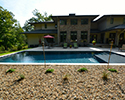 Rectangular SwimmingPool With Tanning Ledge | Little Rock