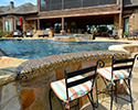 Freeform Swimming Pool With Spa | Conway Arkansas