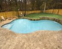 Freeform Concrete Pool