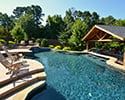 Freeform Swimming Pool with Cook Center | Little Rock