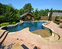 Freeform Swimming Pool with Cook Center | Little Rock
