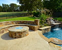 Freeform Swimming Pool with Spa | Central Arkansas