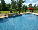 Freeform Pool With Waterfall | Central Arkansas