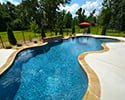 Freeform Pool With Waterfall | Central Arkansas