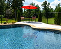 Freeform Pool With Waterfall | Central Arkansas