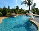 Freeform Custom Swimming Pool With Spa | Little Rock