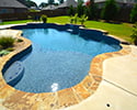 Custom Swimming Pool With Waterfall | Bryant