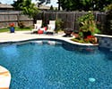 Freeform Pool With Fountain | Benton