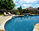 Freeform Swimming Pool With Fountain | Bryant