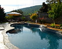Freeform Swimming Pool With Waterfall | Little Rock