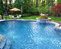 Freeform Swimming Pool With Spa & Tanning Ledge | Maumelle