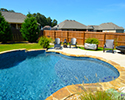 Custom Swimming Pool With Waterfall | Bryant