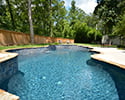 Freeform Swimming Pool With Fountain | Bryant