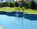 Custom Swimming Pool With Waterfall | Bryant