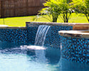Custom Swimming Pool With Waterfall | Bryant