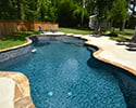 Freeform Swimming Pool With Fountain | Bryant