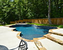 Freeform Swimming Pool With Fountain | Bryant