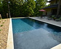 Rectangular Swimming Pool With Tanning Ledge | Little Rock