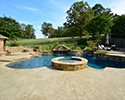 Freeform Swimming Pool with Spa | Central Arkansas