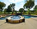 Freeform Swimming Pool With Spa | Conway Arkansas