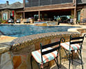 Freeform Swimming Pool With Spa | Conway Arkansas
