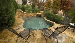 Pool With Grotto