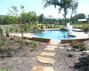 Freeform in-ground swimming pool |Arkansas