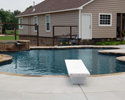 Pool with Spa and Diving Board