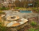 Poolside Fire Pit
