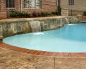 Pool with Water Features