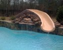 Concrete Pool with Slide