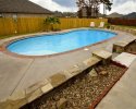 Custom Swimming Pool by Little Rock pool builder