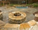 Poolside Fire Pit