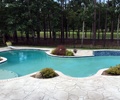 Custom Swimming Pool With Spa | Vilonia