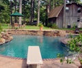 Custom Swimming Pool With Spa | Vilonia