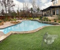 Custom Swimming Pool With Spa | Vilonia