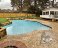 Custom Swimming Pool With Spa | Vilonia