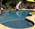Custom Swimming Pool With Spa | Vilonia