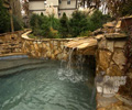 Custom Swimming Pool With Spa | Vilonia