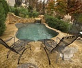 Custom Swimming Pool With Spa | Vilonia