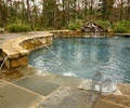 Custom Swimming Pool With Spa | Vilonia