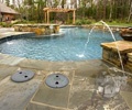 Custom Swimming Pool With Spa | Vilonia
