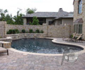 Custom Swimming Pool With Spa | Vilonia