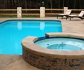Custom Swimming Pool With Spa | Vilonia